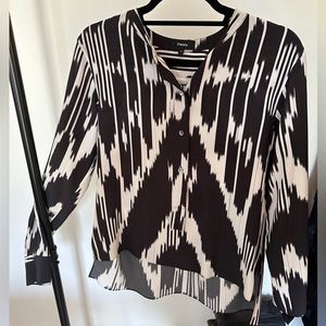 Theory bottom down blouse
